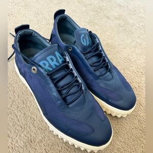 Salvatore Ferragamo Sneakers Size 7.5, excellent condition like new.